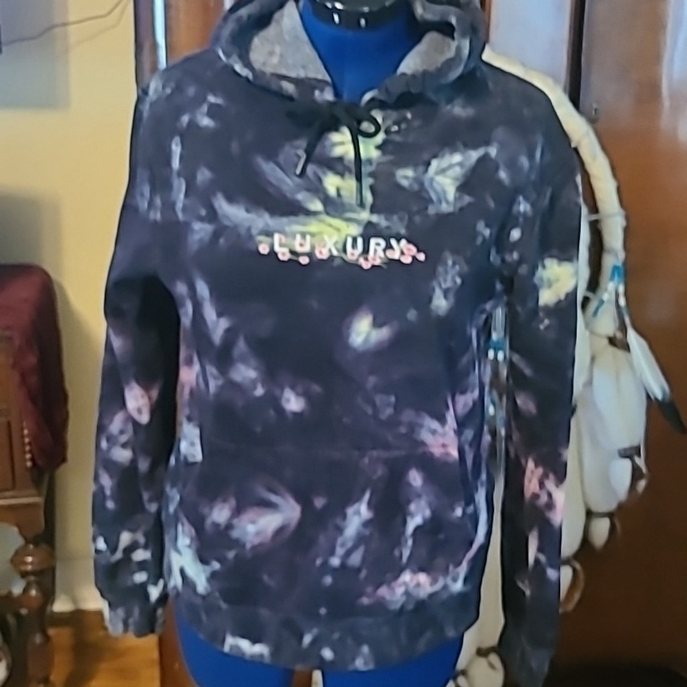 Royal Attitude Limited edition Tyedye luxury hoodie sz. S. (#1245)